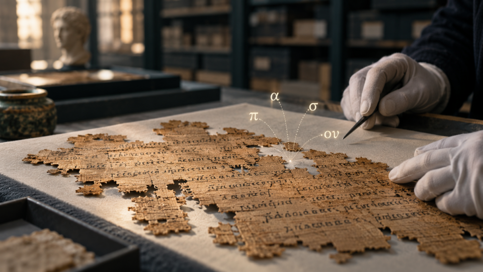 Apollo Restore schlägt Ergänzungen für altgriechische Textlücken vor
